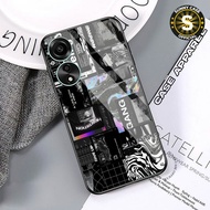 HP [SCKP-124] Oppo A78 4G Glass Softcase Casing Oppo A78 4Ghp Oppo A78 4G Phone Protector