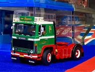 全新 荷蘭 WSI 精密金屬模型 1/50 SCANIA 1 4 X 2 VAN LEEUWEN 紳佳 世冠 圓燈方頭 兩軸拖頭 貨車 商用車 模型