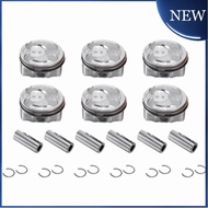 23041-3CFA0 23041-3CFB0 23040-3CGA0 G6DH Engine Pistons Rings Set For 2011-19 Hyundai Kia 3.3L 23041