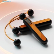 INSTORE Cordless Counting Skipping Rope, Adjustable with Counter Jump Rope with Calorie Counter, 2 i