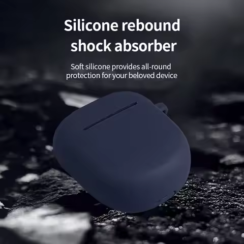 Silicone Case for Bose Quietcomfort Earbuds 2 Wireless Earphone Cover for Bose Earbuds2 Covers with 