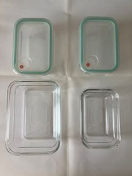 Glasslock Food Container 玻璃保鮮盒