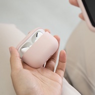 AirPods Pro Lino液態矽膠藍牙耳機保護套-粉色