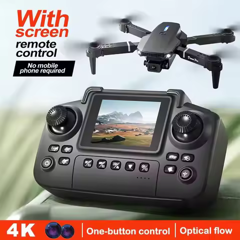 2026 E88PRO Drone 6K 5G Wide Angle HD Dual Camera Aerial Photography Remote control screen display C
