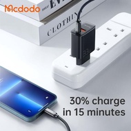 TimeToGo- Mcdodo Kapala Charger Samsung Pd Type C Fast Charging 25W -47W Max