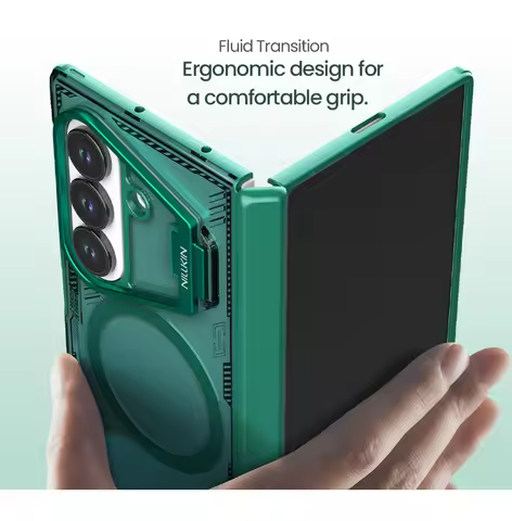 Nillkin For Samsung Galaxy Z Fold 7 5G Case Iceblade Prop Fold Lens for Magnetic Privacy Lens Camera