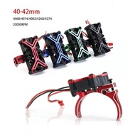 Ready Stock Hot Sale Traxxas ARRMA 4068 4074 4274 4268 Brushless Motor Cooling Fan 40/42 Radiator