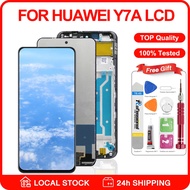 LCD With Frame For Huawei Y7A / P Smart 2021 LCD Display Touch Screen Digitizer Assembly Replacement