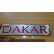 DAKAR Logo Emblem
