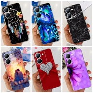 Soft Case For Vivo Y78 Plus + Y78+ V2271A Back Phone Cover Shockproof Bumper VivoY78 Y 78 Y78Plus Ca