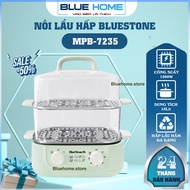 Nồi Lẩu Hấp Đa Năng Bluestone MPB-7235 15Lit - 1500w Hàng Chính Hãng