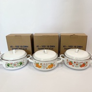 18 cm Enamel Sauce Pot Saucepan