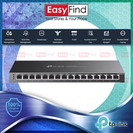 TP-LINK TL-SG2016P JetStream 16-Port Gigabit Smart Switch with 8-Port PoE+