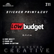LOW BUDGET STICKERS RACING/S MOTORCYCLE STICKER/S LAPTOP/S TUMBLER/S AESTHETIC/S VYNIL/S WATERPROOF/