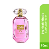 SYAHIRAH Vitalis EDR Celebration 50ml with Floral, Rose, Berry Fragrance, Perfume, Pewangi, 香水 HTM P