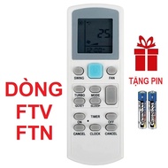 Daikin series FTV FTN series air conditioner remote control (free battery)