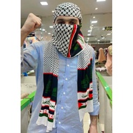 MAFLA PALESTIN HAMAS AL AQSA PENGIKAT KEPALA PALESTINE HEADBAND SAVE GAZA SELENDANG PALESTIN FREE PA