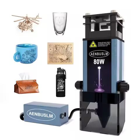 Laser Module AENBUSLM 450nm 10W / 20W 12V 24V Laser Engraving Head Woodworking Laser Engraver Cuttin