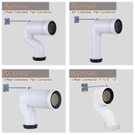 Bowl To Floor Offset Extended Pan Connector FM311-A, FM311-B, FM311-C, FM311-D Flush Master