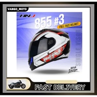 HNJ 855 Full face helmet for motorcycle (Single Visor)