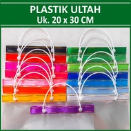 10pcs Plastic Snack Plastic Gift Goodie Bag 20x30