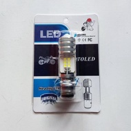 P150 Lampu Bohlam Depan LED 12V 35W Putih Motor Bebek Matic Beat Mio