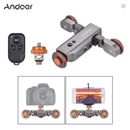 Andoer L4 PRO Motorized Camera Video Dolly with Scale Indication Electric Track Slider Wireless Remo