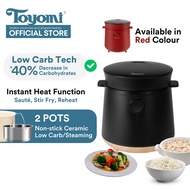 TOYOMI 0.6L SmartDiet Micro-Com. Rice Cooker RC 1506LC