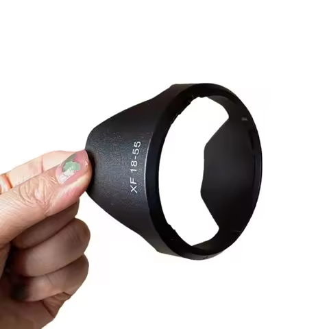 E21E Camera Lens Hood For XF18-55mm F2.8-4 & XF14mm F2.8, ABS