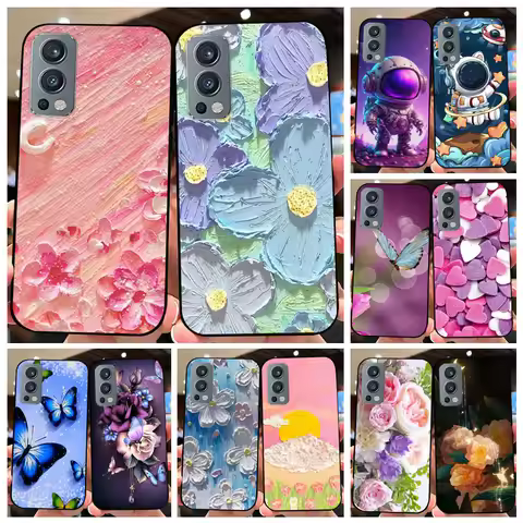 Case For OnePlus Nord 2 5G Coque DN2101 TPU Soft Silicone Phone Funda For One plus Nord2 5G Back Cov
