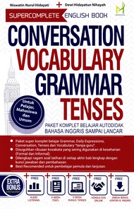 Super Complete English Book: Conversation Vocabulary Grammar & Tenses