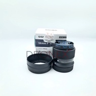 99% new Sigma 56mm f/1.4 DC
