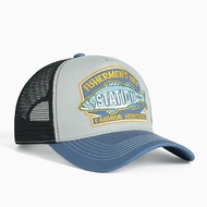 Popular Trucker Hat with Fish Pattern, Breathable Lightweight, Size 56-60cm, Unisex.