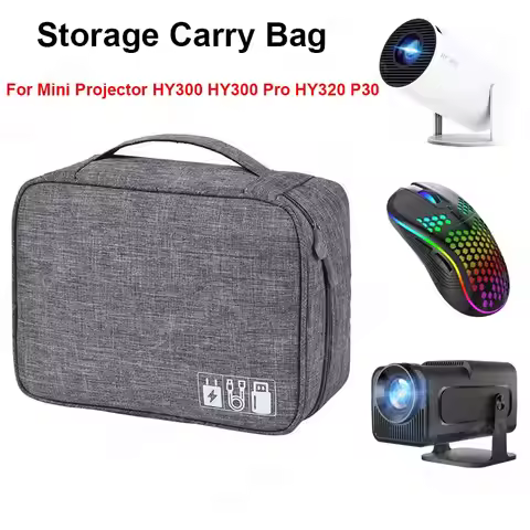 Projector Portbale Case Protective Box for Mini Projector HY300 HY300 Pro HY320 P30 Storage Protecti
