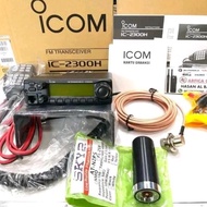 RADIO RIG ICOM 2300H FULL SET PACKAGE ORIGINAL CAR ANTENNA ICOM 2300H ORIGINAL AND TRUSTED