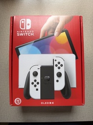 （最後一部包配件）Nintendo Switch OLED 白色