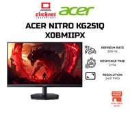 ACER NITRO KG251Q X0BMIIPX 24.5" FHD 200Hz VA GAMING MONITOR -BLACK