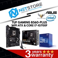 PWP ASUS TUF GAMING B560-PLUS WIFI ATX & INTEL CORE i7-10700F PROCESSOR