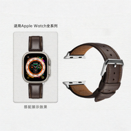Maikes | สายหนังเข้ากันได้สำหรับ Apple Watch S10 สำหรับผู้ชาย