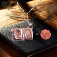 [PNY] Gothic Flying Bat Book Locket Necklace, Gothic Jewelry, Gothic Necklace, Bats, Vampire Jewelry