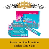 Gaviscon Double Action Sachet 10ml x 24's