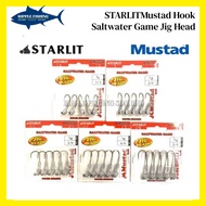 STARLIT (5g / 7g / 10g) Mustad Hook Saltwater Game Jig Head