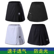 Summer New Style Badminton Uniform Culottes Skirt Women Table Tennis Quick-Drying Anti-Exposure Running Sports Skirt Tennis Skirt