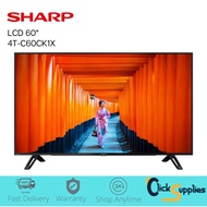 SHARP LCD TV 60" Ultra 4K HD Android TV 4T-C60CK1X