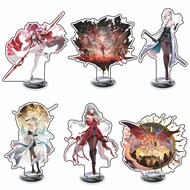 Game Wuthering Waves Phoebe Brant Roccia Augusta Iuno Figure Stand Model Plate Key Chan Acrylic Stan