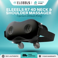 ELEEELS R7 4D Neck & Shoulder Massager Shiatsu Red Light Therapy Hot Compress Deep Tissue Relief