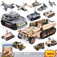 1061PCS Military Technic Iron Empire Tank Model Building Blocks Compatible Lego Weapon Creator Army 
