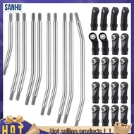 【SG36】313mm RC Links Upper Lower Linkage Chassis Link Set with Plastic Rod Ends for 1/10  SCX10 II 9