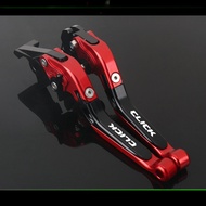 สำหรับ Honda Click 160 Click160 ABS 2021-2024ชุดอุปกรณ์เสริมคันเบรคขาปล่อยคลัตช์ปรับได้คันป้องกัน HA