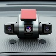 Full 4-Channel 1080P Car Dashcam with Night Vision Front/Rear/Interior Dashcam 4 Saluran Penuh 1080P